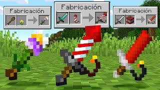 Paso Minecraft pero Puedo Combinar Cualquier Item