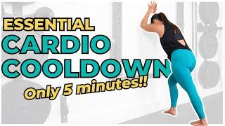 5 Minute Cardio Cooldown Unwind Your Lower Body!