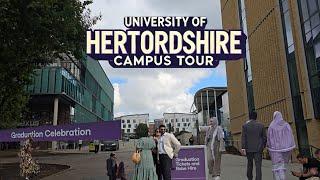 I Visited UNIVERSITY OF HERTFORDSHIRE Campus Tour (it's WILD)**