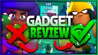 Finding the BEST Gadget in Brawl Stars (Penny, Rosa, Bo, 8-Bit, and Mortis)