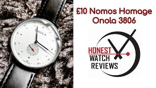 Nomos Metro Homage (Onola 3806) £10 Watch Challenge Honest Watch Review #HWR