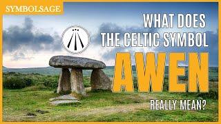 The Magic of the Awen Symbol in Celtic Mythology | SymbolSage