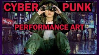 Japan's cyberpunk cinema and the use of public spaces