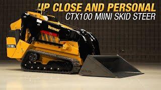 Walkaround of the Vermeer CTX100 mini skid steer