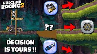 3 WAYS TO FINISH THIS MAP  DECISION IS YOURS IN COMMUNITY SHOWCASE - Hill Climb Racing 2