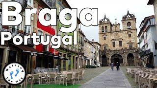  Braga Walking Tour | Virtual Tour Portugal Travel Walk