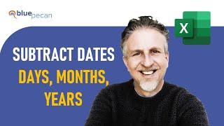 Subtract Dates In Excel | Subtract Years, Months and Days