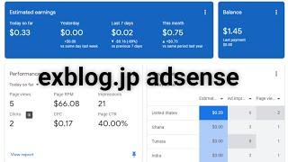 exblog.jp adsense approval #exblog