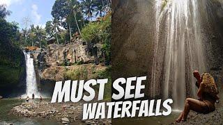 Exploring Bali waterfalls - Tukad Cepung waterfall and Tegenungan waterfall - BALI INDONESIA