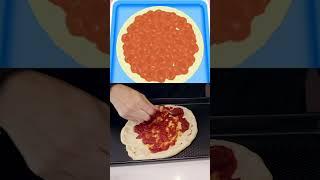 following a cooking mama pizza recipe in real life #shorts