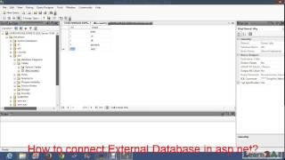 How  to connect external database in asp net ?