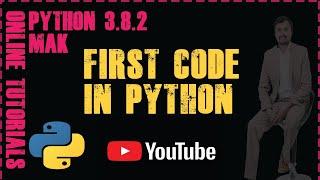 First Code in Python | Python | Code With MAK | First Project | Pycharm