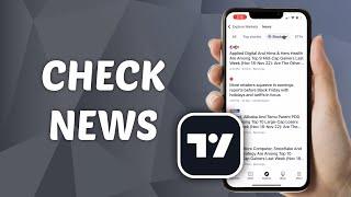 How to Check News on TradingView