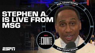 Stephen A. is IN THE BUILDING for Knicks vs. Pacers Game 7  | NBA Countdown