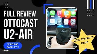 Ottocast U2-Air Wireless Carplay Adapter | Full Review | Setup and Boot Time Test