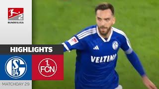 Schalke With Huge Win! | FC Schalke 04 - Nürnberg 2-0 | Highlights | Matchday 29 - Bundesliga 2