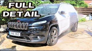 Cleaning a Dirty Jeep Cherokee - Interior & Exterior Detail