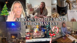 SUCH A BUSY CHRISTMAS EVE | BIG CHRISTMAS SHOP | WRAP WITH ME | AMZCHEF MILK FROTHER | UK SAHM |