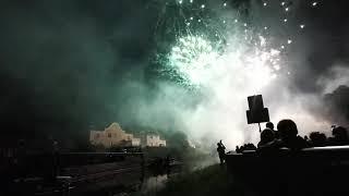 Feuerwerk 24. Flößerfest Finowfurt 2019