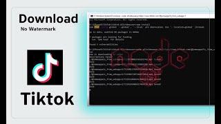Tik Tok scrape all videos No watermark free in Node JS