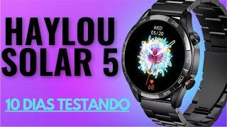 HAYLOU SOLAR 5 É O SMARTWATCH MAIS LINDO PRA COMPRAR. TELA AMOLED, MEMÓRIA PRA MÚSICAS. Vale a pena?