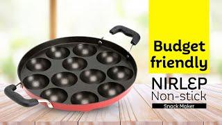 budget friendly nirlep non stick appa patra review in hindi | Non stick appa patra review