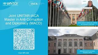 Master in Anti-Corruption and Diplomacy 2024 - Q&A Session