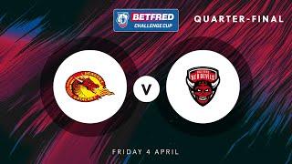 Highlights | Catalans Dragons v Salford Red Devils | 2025 Betfred Challenge Cup Quarter-Final
