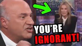 Kevin O'leary just gave this leftist commentator PTSD lol
