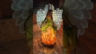 Fiber Optic Color Changing Angel Fairy Figurine