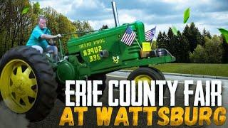 Erie County Fair at Wattsburg | Antique Tractor Pulls