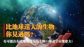 比地球還大的生物妳見過嗎？畢竟宇宙那麽大！