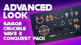 Advance Look - Savage Crucible Wave 2 Conquest Pack