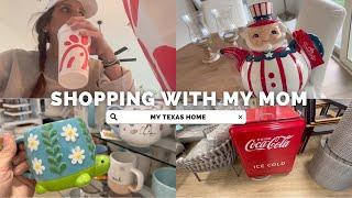 A LITTLE SHOPPING TRIP WITH MY MOM | Getting ready to decorate for 4th of July + Decor Haul