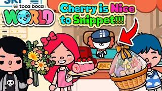 Cherry is Nice to Snippet! - Toca Life World