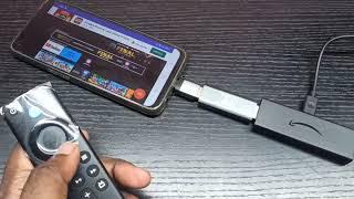 How to Connect Amazon Fire TV Stick to Android Mobile Phone