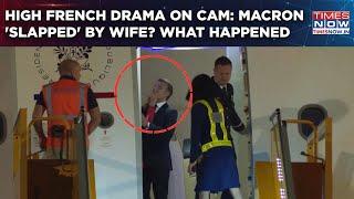 Macron 'Slapped' By Wife Brigette? Watch French Drama On Plane During Vietnam Visit| Video Viral