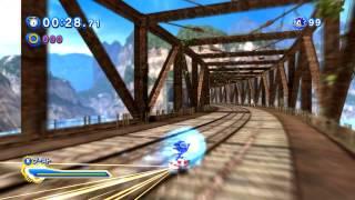 Sonic Generations Radical Train Speed Run (w/skills)