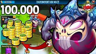 Monster Legends - DARK-UMA how to get FREE costs | Darumountain maze