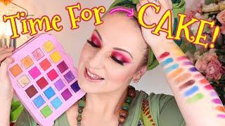 Glamlite | Cake Palette | Review, Swatches & 5 Looks | by Leorah MUA