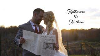 Katherine and Nathan's Wedding Highlight Video | Hillman, MN