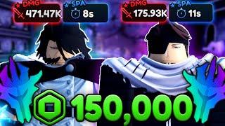 Spending $150,000 Robux For The STRONGEST 0.1% Monarch Bleach Units  | Anime Vanguards