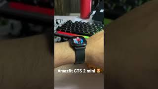 Amazfit gts 2 mini best look . Cheap Apple watch  #shorts