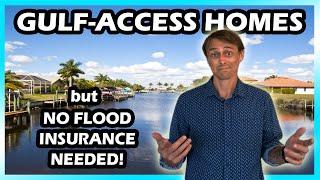 Waterfront homes that are NOT IN A FLOOD ZONE in Cape Coral, FL!