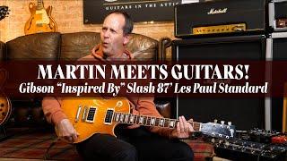 RARE 2008 Gibson Custom Shop "Inspired by Slash" 87' Les Paul Standard | Martin Meets Guitars!