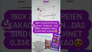 Brandneuer Zero Sugar Cacao Drink von Ahead Nutrition [10 Rabattcode: "SOULFOODREISE"] Glutenfrei️