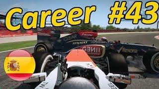 F1 2013 Spain 100% Career Mode Part 43: Catalunya