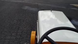 Cub Cadet 100 first ride after completion.