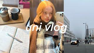 UNI VLOG ‍ writing my dissertation, library days, studying