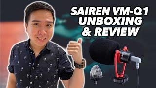 Sairen VM-Q1 Shotgun Video Microphone Unboxing and Review